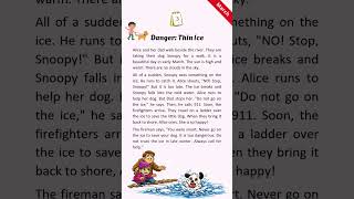 MARCH 2026 - STORY 3 Danger Thin Ice