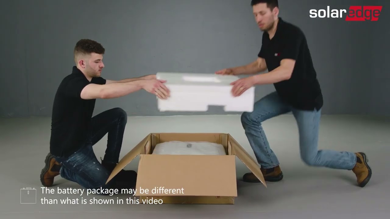 SolarEdge Home Battery 48V: Unpacking and Mounting | International