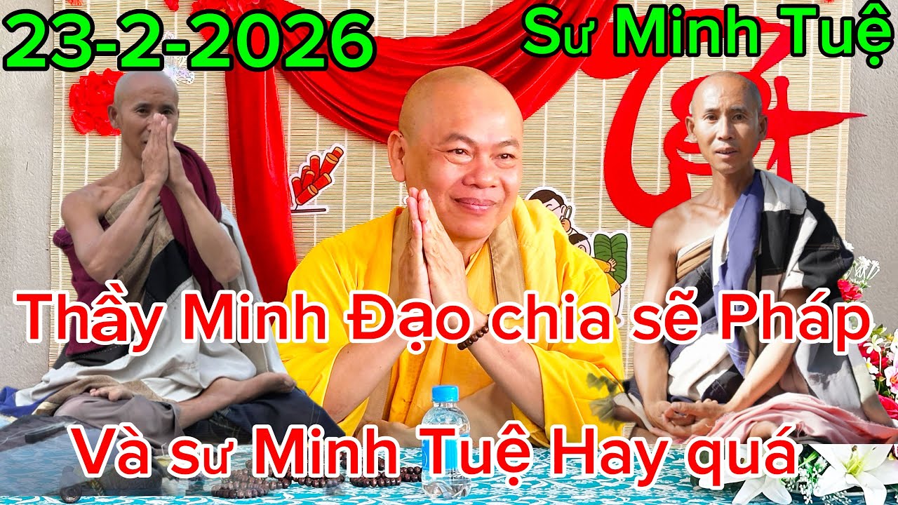 Thầy Minh Đạo chia sẽ Pháp và về chia sẽ về sư Minh Tuệ hay quá 