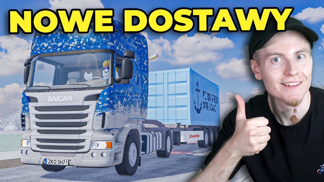 TA CIĘŻARÓWKA DAJE RADĘ NA LODZIE w PCD - Hogaty w Roblox - Polish Car Driving