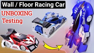 Remote Controlled Wall Climbing Car🤩 | Rc Car Unboxing And Review | High Speed Wall Climbing Rc Car