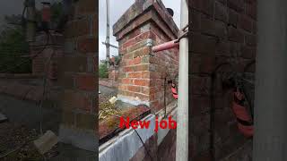 New Job #bontools #rhinobuild  #repointing #chimney #chimneys
