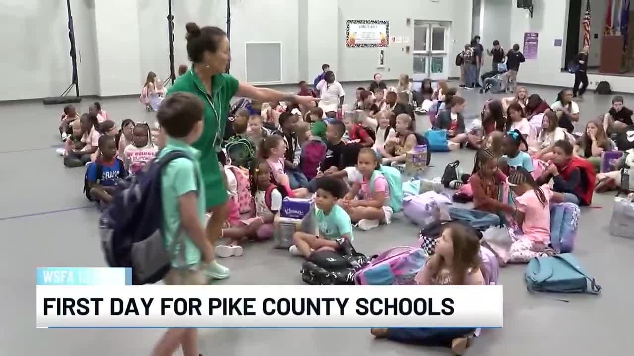 First day of class for Pike County Schools