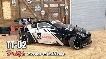 Tamiya TT-02 drift conversion