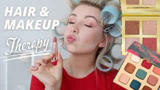 HAIR & MAKEUP THERAPY | Vlny z TikToku a limitka Catrice