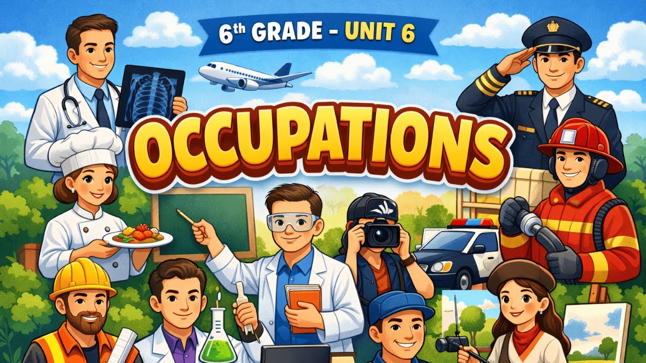 İNGİLİZCE 6. SINIF 6. ÜNİTE I OCCUPATIONS KONU ANLATIM