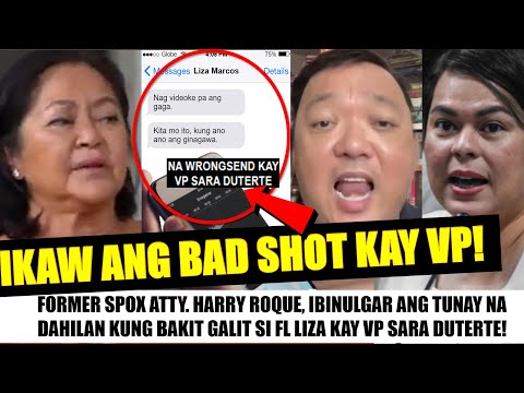 HULI SA AKTO| PANGLALAIT ni FL LIZA Kay VP SARA NAI-SEND MISMO Kay VP SARA| Atty ROQUE NAGSALITA NA!