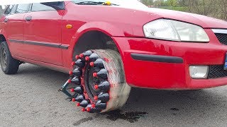 EXPERIMENT: Making a tire from Coke bottles