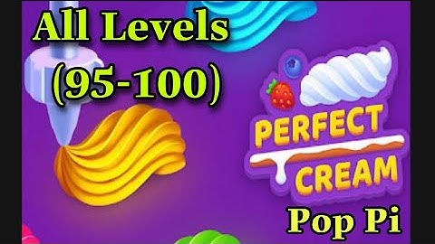 Perfect Cream Gameplay Walkthrough IOS,Android - All Levels (96-100)