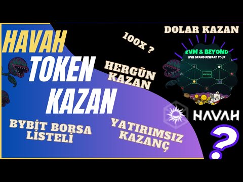 HERGÜN HAVAH TOKEN KAZAN BYBİT BORSASI LİSTELİ YATIRIMSIZ KAZANÇ ÖDEME KANITLI #kriptopara