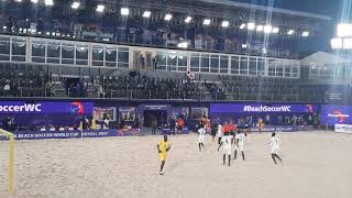 Пляжный футбол. Чемпионат мира. Япония-Сенегал. Полуфинал. Старт игры.  28.08.2021