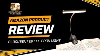 Best Reading Light for Nighttime: Glocusent 26 LED Book Light Review!