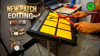 Roland SPD-20 New Patch Editing | Dholak & Drum Percussion Sound Setup | Octapad Music screenshot 5