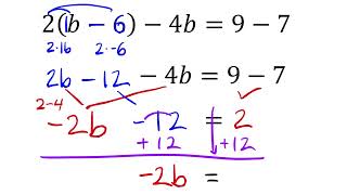 Using Distribution  Solve And Equation 2b64b97