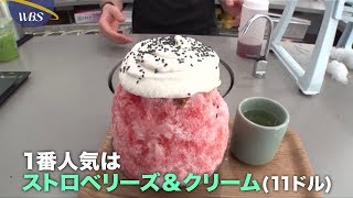 かき氷がNYで人気急上昇【パラビジネス 見て得する！サクッと経済】