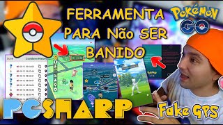 PGSHARP FERRAMENTA PARA NÃO SE BANIDO - Função Evitar SOFTBAN POKEMON GO FAKE GPS - CHECK SHINY 100% screenshot 5