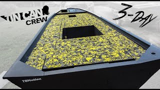 3-Day Boat Build CHALLENGE | Tin Can Crew Meet up | TBNation
