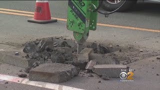 Potholes Popping Up On Long Island