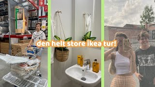 EN TUR I IKEA, FÅR STYR PÅ HUSET OG BOLIG HAUL - Flyttevlog #2