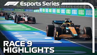 2022 F1 Esports Series Pro Championship: Race 9 Highlights