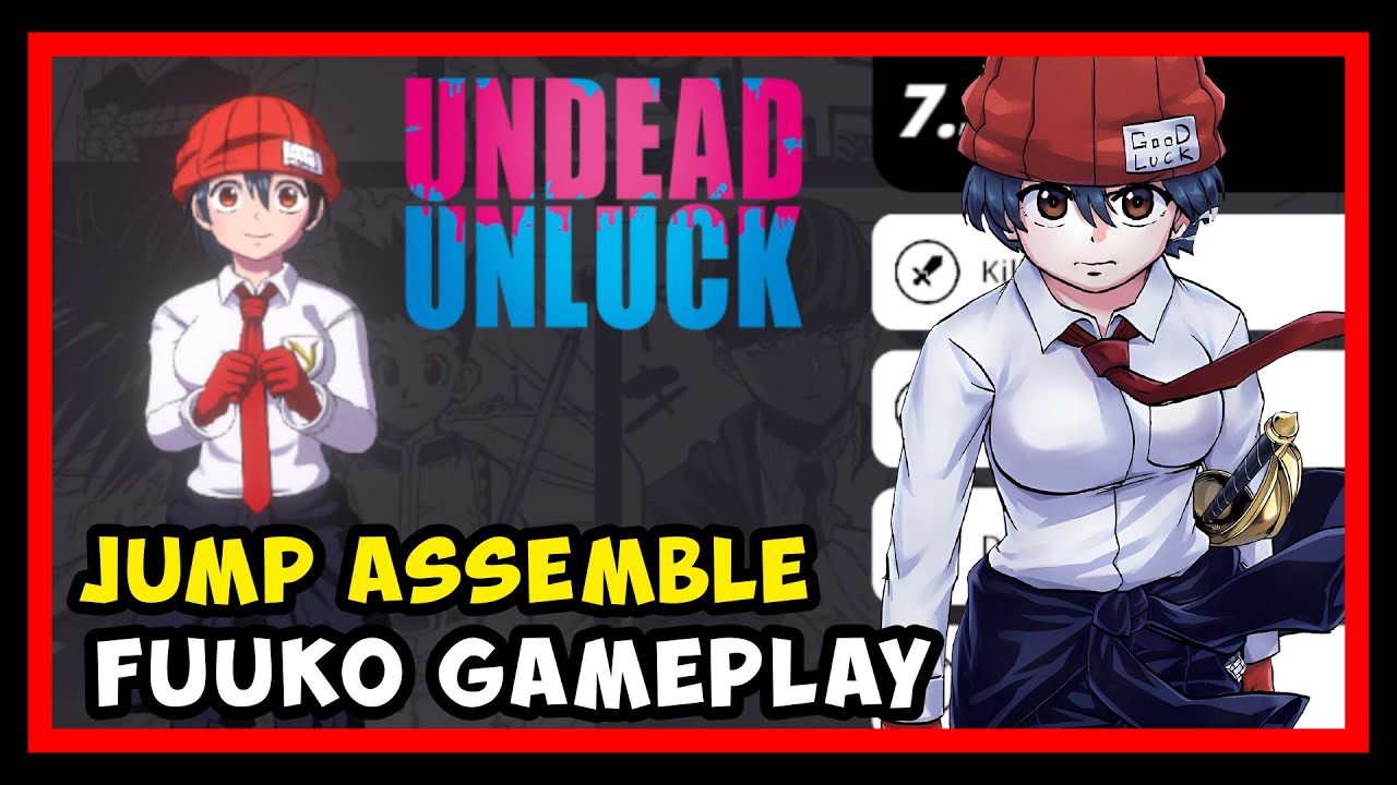 JUMP ASSEMBLE / CODENAME JUMP  [ジャンプ 組み立てる /代号JUMP] (Mobile) Undead Unluck Fuuko Gameplay