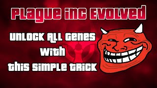 Plague Inc: Evolved | Unlock All Genes With a Simple Trick 😲 screenshot 5