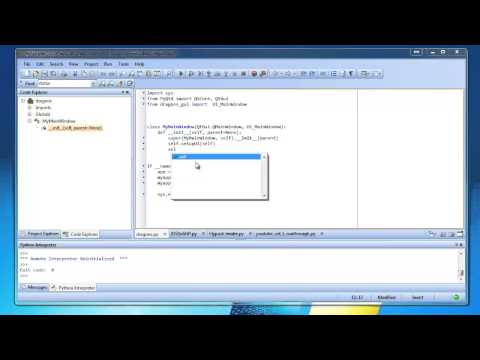 Ryan Jade make a Windows app with Python 2.7 and QTDesigner