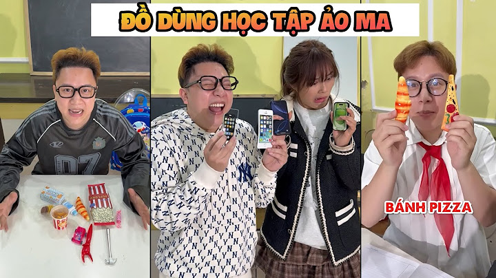 Đồ Dùng Học Tập Ảo Ma Của Bốn Mắt - giống hệt đồ ăn