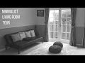 Minimalist Living Room Tour | Second Hand Furniture