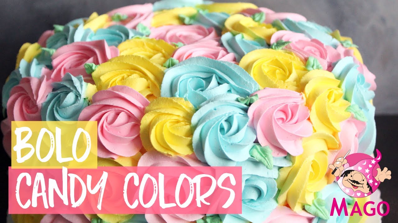 Bolo Candy Colors YouTube