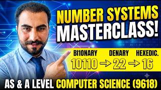 Data Representation (Binary, Denary & Hexadecimal) | Cambridge AS Level Computer Science (9618)