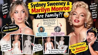 Sydney Sweeney & Marilyn Monroe Are Family?! 😱 The Shocking 9th Cousin Connection