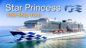 Star Princess Full Tour & Review 2025 (Princess Cruises Largest Cruise Ship)