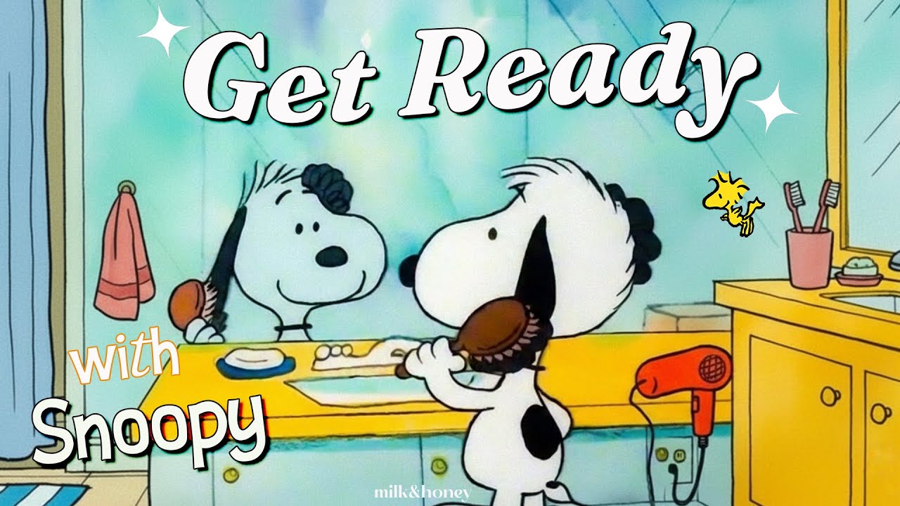 Snoopy Getting Ready 【Playlist】Get Ready with Snoopy 😁 Morning Cheer Up with Snoopy ...