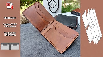 Leather Wallet (PDF Pattern in description)