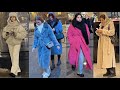 Как одеваются россиянки Есть ли в России модницы зимой? Стрит стайл Петербург