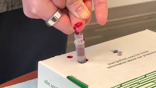 Blood vial collection