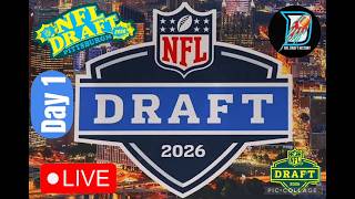 The Official 2026 NFL Draft Live Stream! NFL Draft History Is Live! 1st Round! Night One!