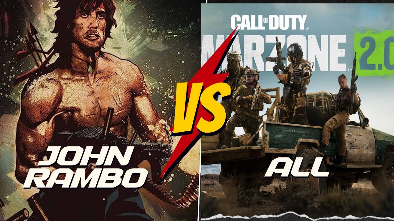 Call of Duty  Warzone 2 -  John Rambo Vs All