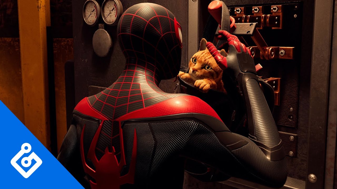 Exclusive Look at Miles' New Feline Friend in Marvel's Spider-Man: Miles  Morales (4K) - YouTube