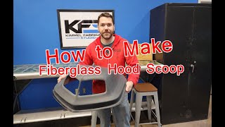 How to Make Fiberglass Parts!  Hood Scoop  Full Details