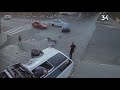 Авария на проспекте Дмитрия Яворницкого 1 августа 2019 года