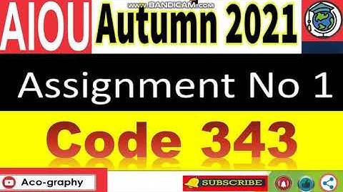 AIOU Code 343 Solved Assignment No.1 Autumn 2021 | Subject: Islamiyat (Electives) | Level: FA/ I Com