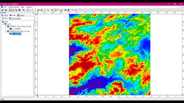 SAGA GIS - Veri kırpma - Clip Grids