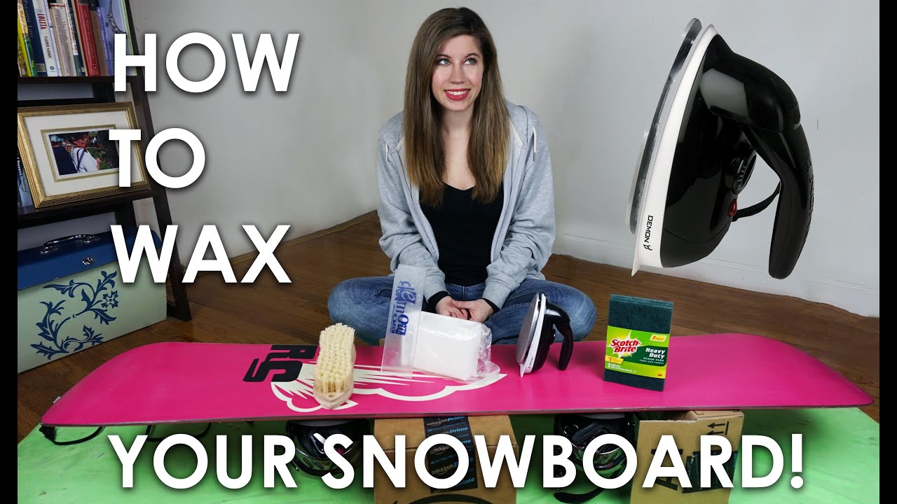 A simple how to wax your snowboard board tutorial from TransWorld  Snowboarding - Snowboarder