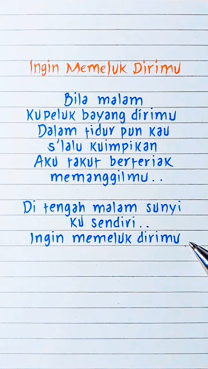 Ingin Memeluk Dirimu · Dorman Manik · Lyrics