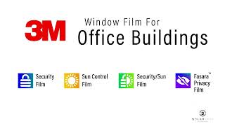 3M Window Film for Office Buildings | Security, Privacy & Sun Control | American Window Film OC