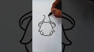 cute ghost easy drawing #shorts