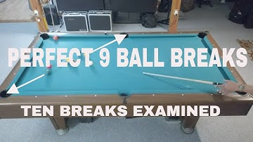 HOW TO BREAK AND RACK IN 9 BALL, TO INCREASE YOUR CHANCE OF RUNNING/ PATTERN RACKING (POOL LESSONS)