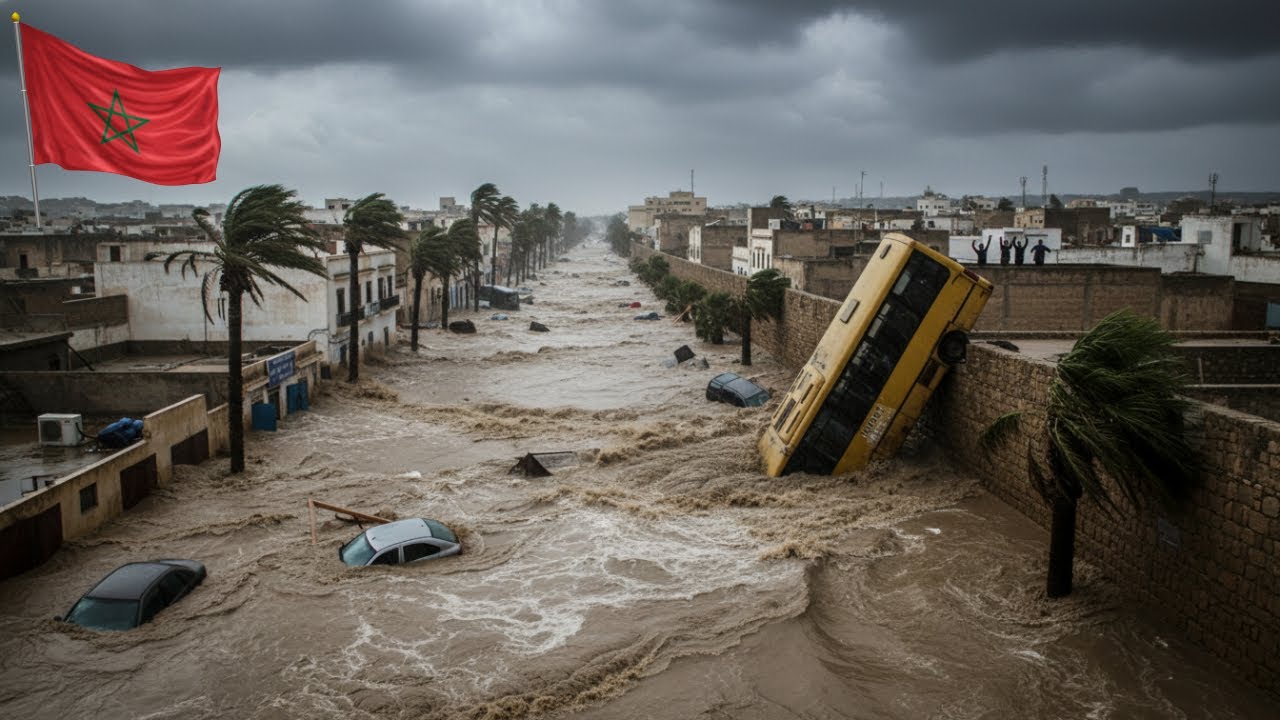 Хаос в Марокко! Сафи под водой за 60 минут | 47 погибших